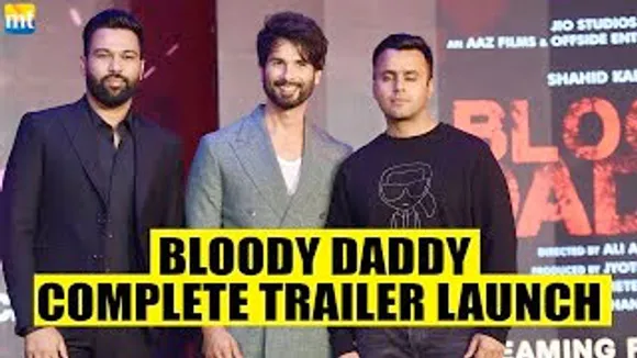 Bloody Daddy UNCUT Trailer Launch With Shahid Kapoor & Director Ali Abbas Zafar