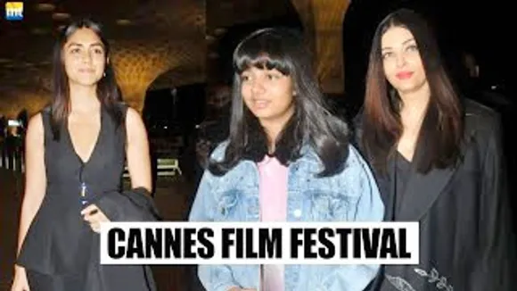 Aishwarya Rai With Aaradhya Bachchan, Mrunal Thakur & Anurag Kashyap Leave for CANNES Film Festival; Shamita Shetty's Slow Walk At Airport