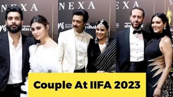 COUPLE GOALS: Riteish Deshmukh-Genelia Deshmukh, Esha Gupta-Manuel & Mouni Roy-Suraj Nambiar At IIFA 2023 In Dubai