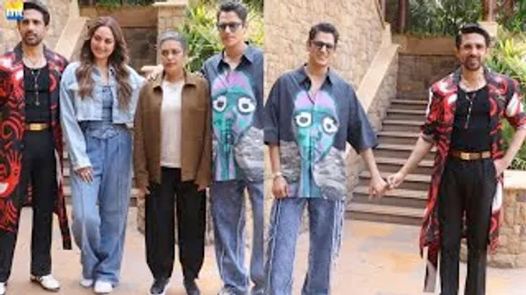 Sonakshi Sinha, Vijay Varma, Gulshan Devaiah and Reema Kagti have Fun Time At Dahaad Event