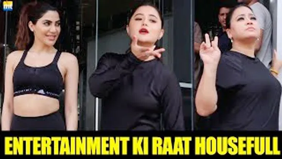 Nikki Tamboli, Rashami Desai, Bharti Singh & Abdu Rozik Shoot For Entertainment Ki Raat Housefull