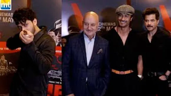 Anil Kapoor, Vidyut Jammwal, Anupam Kher, Vishal Jethwa & Others at IB71 Screening