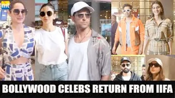 Hrithik Roshan, Vicky Kaushal-Sara Ali Khan, Kriti Sanon-Varun Dhawan, Rakul Preet, Yogita Bihani & Others Return From IIFA Awards 2023