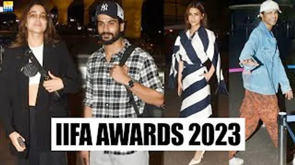 Kriti Sanon, Sharvari Wagh-Sunny Kaushal, Babil Khan, Pragya Jaiswal, Palak Muchhal And Others Leave For IIFA Awards 2023 In Dubai