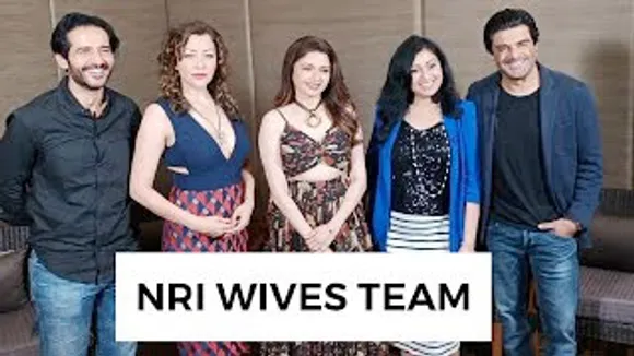 Bhagyashree, Samir Soni, Hiten Tejwani, Aditi Govitrikar & Gunjan Kuthiala at NRI Wives Event