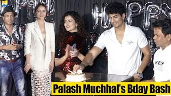 Palak Muchhal's Brother Palaash Muchhal's Birthday Bash With Rubina Dilaik, Rajpal Yadav, Shaan And Others