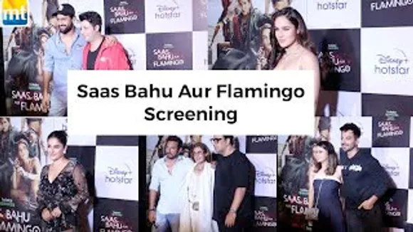 Vicky Kaushal, Varun Sharma, Radhika Madan, Isha Talwar And Others At Saas Bahu Aur Flamingo Screening