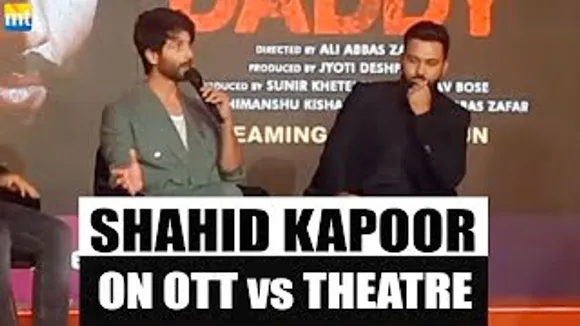 Shahid Kapoor explains OTT vs Theatre difference At Bloody Daddy Trailer Launch