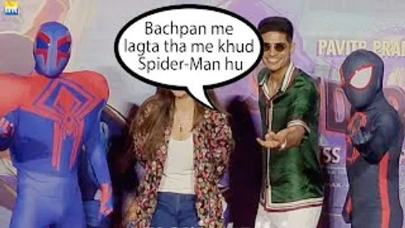 "Bachpan me lagta tha me khud Spider-Man hu," Shubman Gill at Spider Verse Hindi Trailer Launch