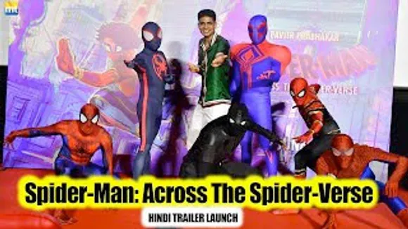 Shubman Gill At The Launch Of Spider-Man: Across the Spider-Verse Hindi & Punjabi Trailer Launch