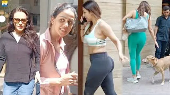 Malaika Arora At Gym, Sophie Choudry With her Pet, Genelia Deshmukh Waits for her Car, Preity Zinta On Lunch Date With Husband & Tisca Chopra Spotted In The City