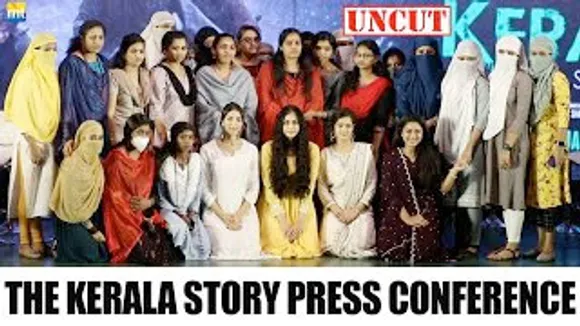 The REAL Kerala Story Girls Cry as they meet the REEL Kerala Story Cast During The Kerala Story Press Conference