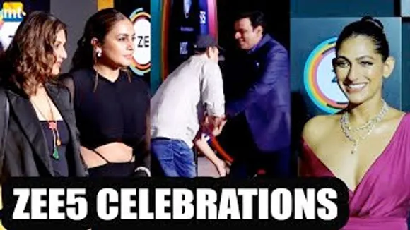 Sonali Bendre, Huma Qureshi, Pankaj Tripathi Touches Manoj Bajpayee's FEET, Sunil Grover And Others At ZEE5 Celebrations