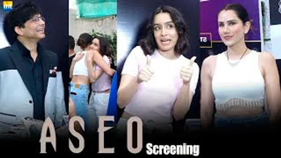 Shraddha Kapoor, Newly Married Sonnalli Seygall, Kamaal R Khan (KRK) And Others Arrive For Aseq Screening