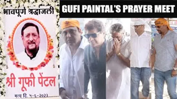 Gufi Paintal Prayer Meet With Govinda, Gajendra Singh, Mukesh Rishi And Others