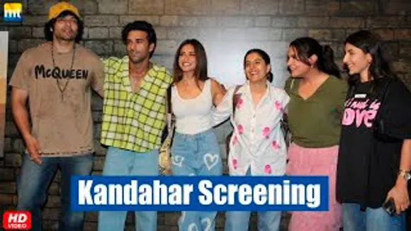 Ali Fazal-Richa Chadha, Pulkit-Kriti, Elnaaz Norouzi And Others At Kandahar Screening