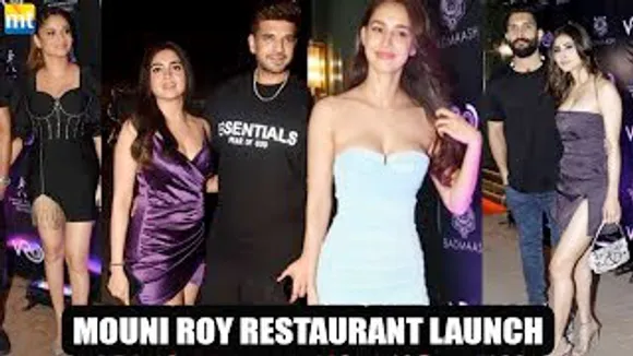 Disha Patani, Tejasswi Prakash, Karan Kundrra, Vedhika, Ankita Lokhande-Vicky Jain And Others At Mouni Roy's New Restaurant Launch