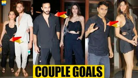 Rumoured Couple Palak Tiwari-Ibrahim Ali Khan, Alaya F, Yogita Bihani And Others At A Karan Mehta's Birthday