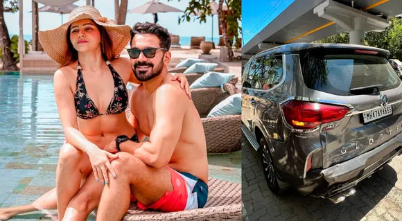 Rubina Dilaik & Abhinav Shukla's Car Hit By A Truck; Here's An Update —