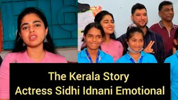 The Kerala Story Actress Siddhi Idnani Got Tears In Her Eyes While Sharing Moments With Disable Kids