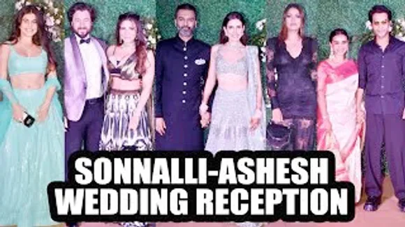 Sonnalli Seygall-Ashesh Sajnani's Wedding Reception With Rajkummar Rao-Patralekhaa, Shama Sikander, Anushka Ranjan And Others