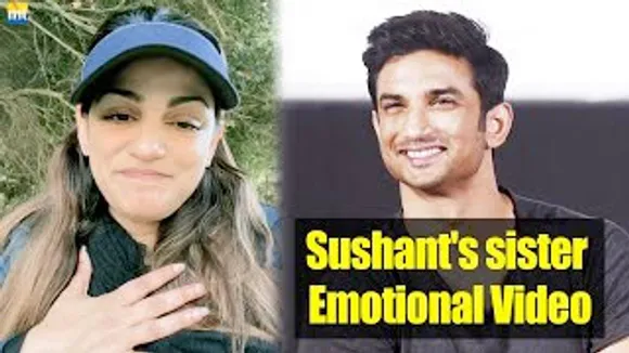 Sushant Singh Rajput's sister shares an emotional video for brother on his anniversary