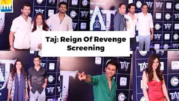 Siddharth Nigam, Pooja Chopra, Karishma Sharma, Vivek Dahiya And Others At Taj: Reign Of Revenge Screening