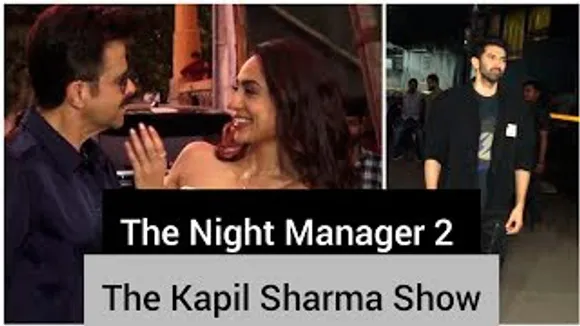 Anil Kapoor, Aditya Roy Kapur & Hot Sobhita Dhulipala at The Kapil Sharma Show For The Night Manager: Part 2 Promotion