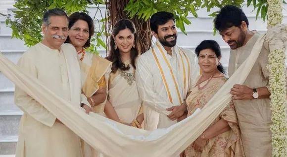 Megastar Chiranjeevi Reveals Ram Charan & Upasana Konidela's Baby's Name —