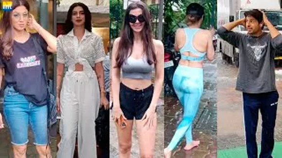 Shilpa Shetty With her Mom, Sidharth Malhotra-Kriti Kharbanda on Shoot, Malaika Arora-Giorgia Andriani At Gym, Khushi Kapoor-Tanisha Santoshi-Orry Post Lunch