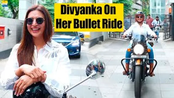 Mumbai Ki सड़को Pe Bike Chalana Kisi KHATRON KE KHILADI Se Kam Nahi Hai - Divyanka Tripathi