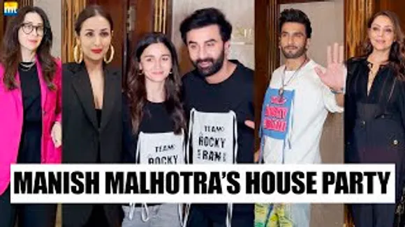 Alia Bhatt-Ranbir Kapoor, Ranveer Singh, Sara Ali Khan, Malaika Arora, Karisma Kapoor And Others Arrive At Manish Malhotra's House Party