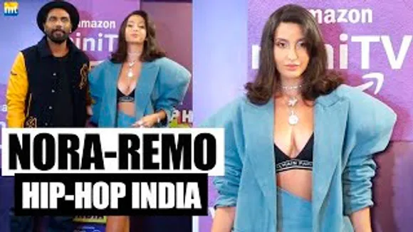 Gorgeous Nora Fatehi & Ace Choreographer Remo D'souza At Amazon miniTV's Hip Hop India Event