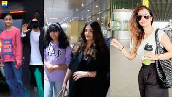 Alia Bhatt-Ranveer Singh Leave for RRKPK Event In Kanpur, Aishwarya Rai Bachchan-Aaradhya Bachchan-Abhishek Bachchan Back From Their Vacation, Malaika Arora At Airport