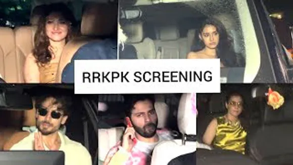 Kajol, Tamannaah Bhatia, Tiger Shroff, Disha Patani, Varun Dhawan And Others Arrive For Rocky Aur Rani Kii Prem Kahaani Screening