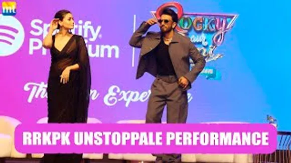 Rocky Ranveer Singh & Rani Alia Bhatt at Soulful Rocky Aur Rani Kii Prem Kahaani Spotify Mumbai Event | UNEDITED