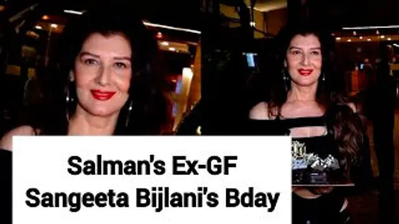 Salman Khan's Ex-GF 66 Years Old Sangeeta Bijlani Celebrates Her Birthday With Media