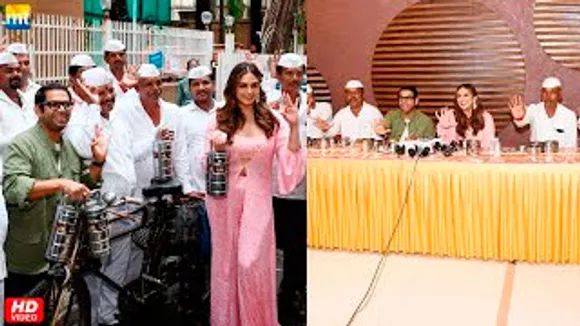 'Dabba Lelo Dabba, Roti Gol Kyun Nahi Hoti? - Tarla Huma Qureshi Shows Unique Style With Mumbai's Dabbawalas