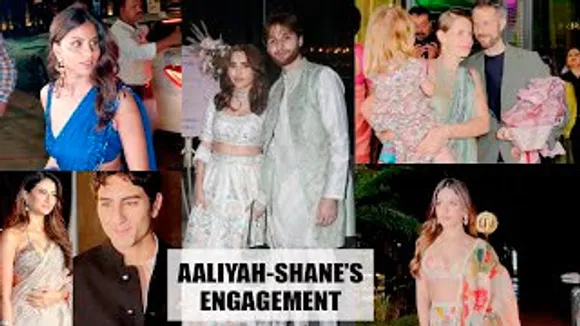 Aaliyah Kashyap-Shane Gregoire Engagement | Suhana Khan, Kalki Koechlin, Palak Tiwari, Ibrahim Ali Khan, Alaya F And Others Arrive At The Event