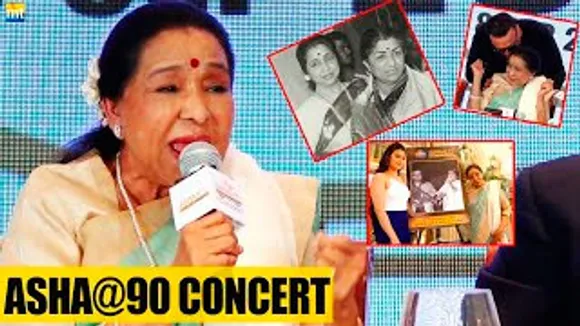 'Mein आखरी Mughal Hun' - Legendary Singer Asha Bhosle at Press Meet of Asha@90 Concert