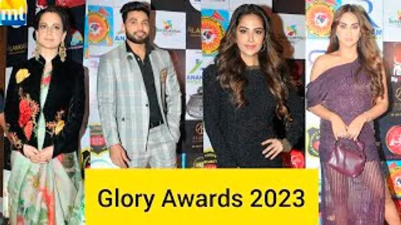 Kangana Ranaut, Shiv Thakare, Avika Gor, Anupam Kher, Krystle D'Souza And Other Celebs Arrive At International Glory Awards 2023