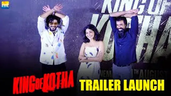 Dulquer Salmaan, Aishwarya Lekshmi At King of Kotha Trailer & Song Launch - UNCUT Video