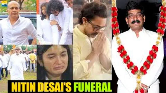 Aamir Khan, Sanjay Leela Bhansali, Ashutosh Gowariker, Family & Friends Attend Nitin Desai's FUNERAL