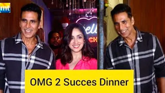 Akshay Kumar, Yami Gautam & Arun Govil At OMG 2 Succes Dinner Hosted For Distributors