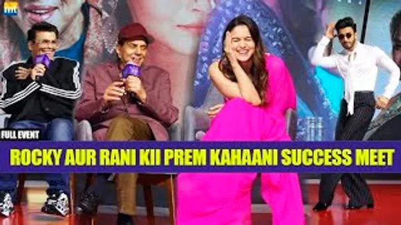 Rocky Aur Rani Kii Prem Kahaani SUCCESS Meet With Ranveer Singh, Alia Bhatt, Dharmendra, Karan Johar