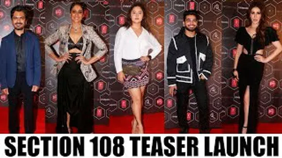 Shiv Thakare, Nawazuddin Siddiqui, Rashami Desai And Others Arrive At Teaser Launch Of Film Section 108