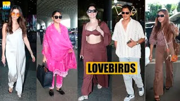 Tamannaah Bhatia-Vijay Varma Back Together From Vacation, Mrunal Thakur, Manisha Rani, Tara Sutaria & Others Spotted At The Airport