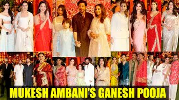 Shah Rukh Khan, Alia Bhatt, Ranveer Singh-Deepika Padukone, Nayanthara & Others At Ambani's Ganesh Chaturthi 2023