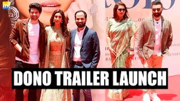 Sunny Deol & Poonam Dhillon At Rajveer Deol & Paloma Dhillon's Dono Trailer Launch