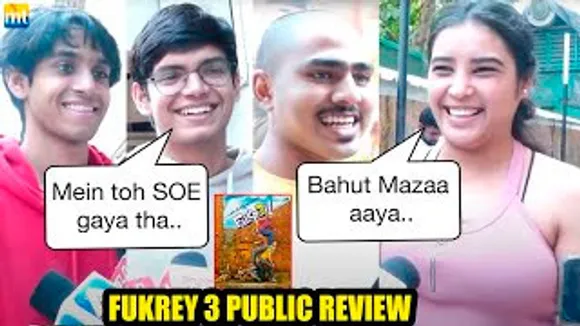 Main Toh Soe Gaya Tha - FUKREY 3 Public REVIEW